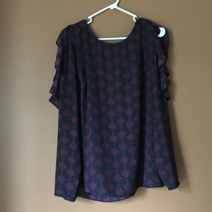 Cold Shoulder Blouse